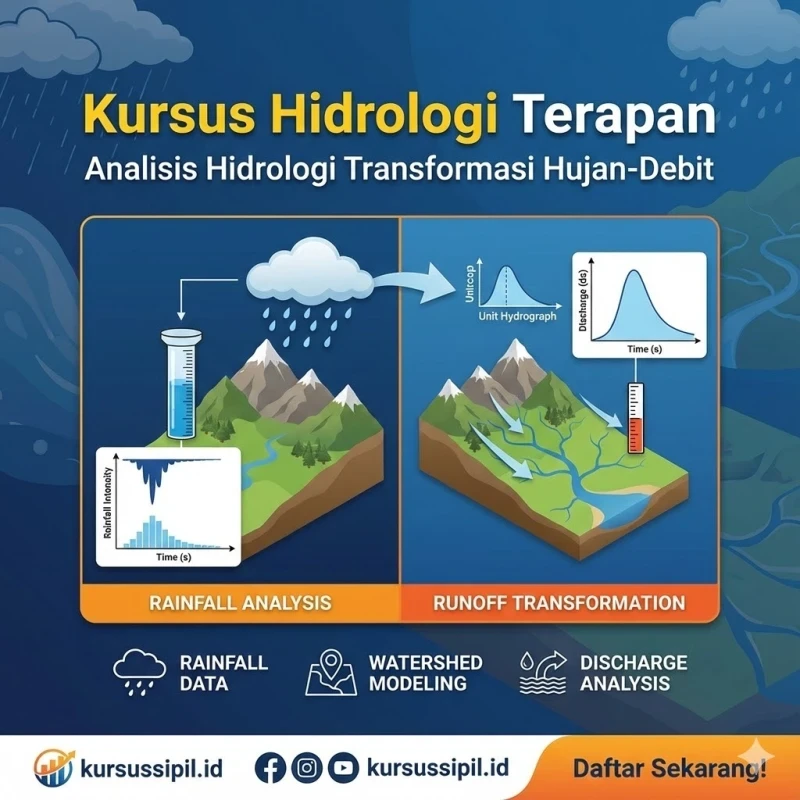 Kursus Hidrologi Terapan: Analisis Hidrologi Transformasi Hujan-Debit
