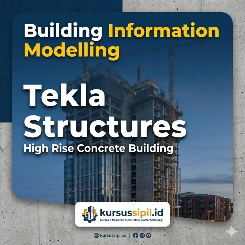 Building Information Modelling Tekla Structures - High Rise Concrete Building