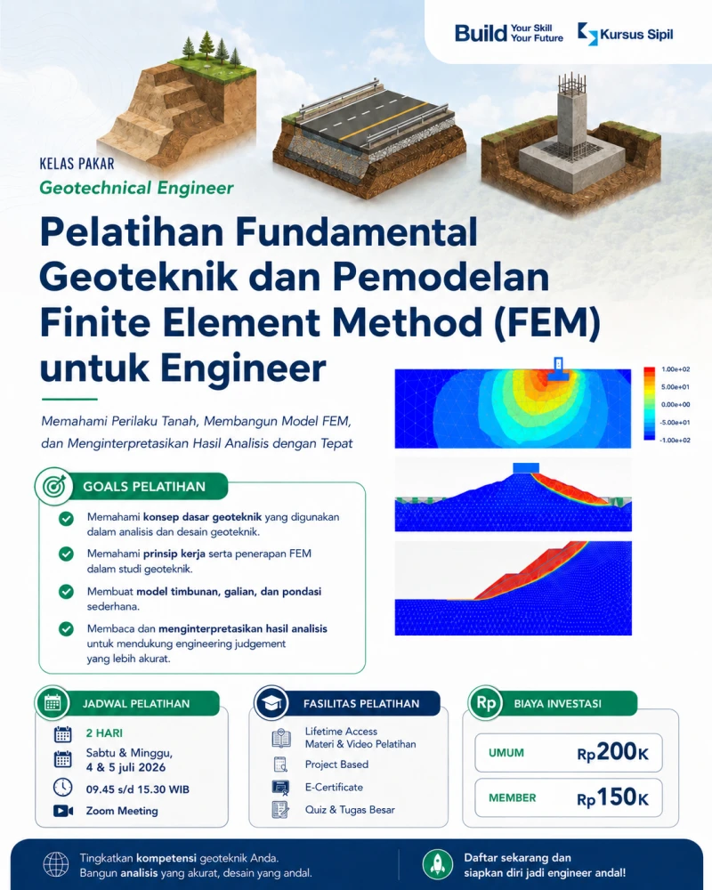 Fundamental Geotechnical Engineering and Finite Element Method (FEM) Modeling for Engineers