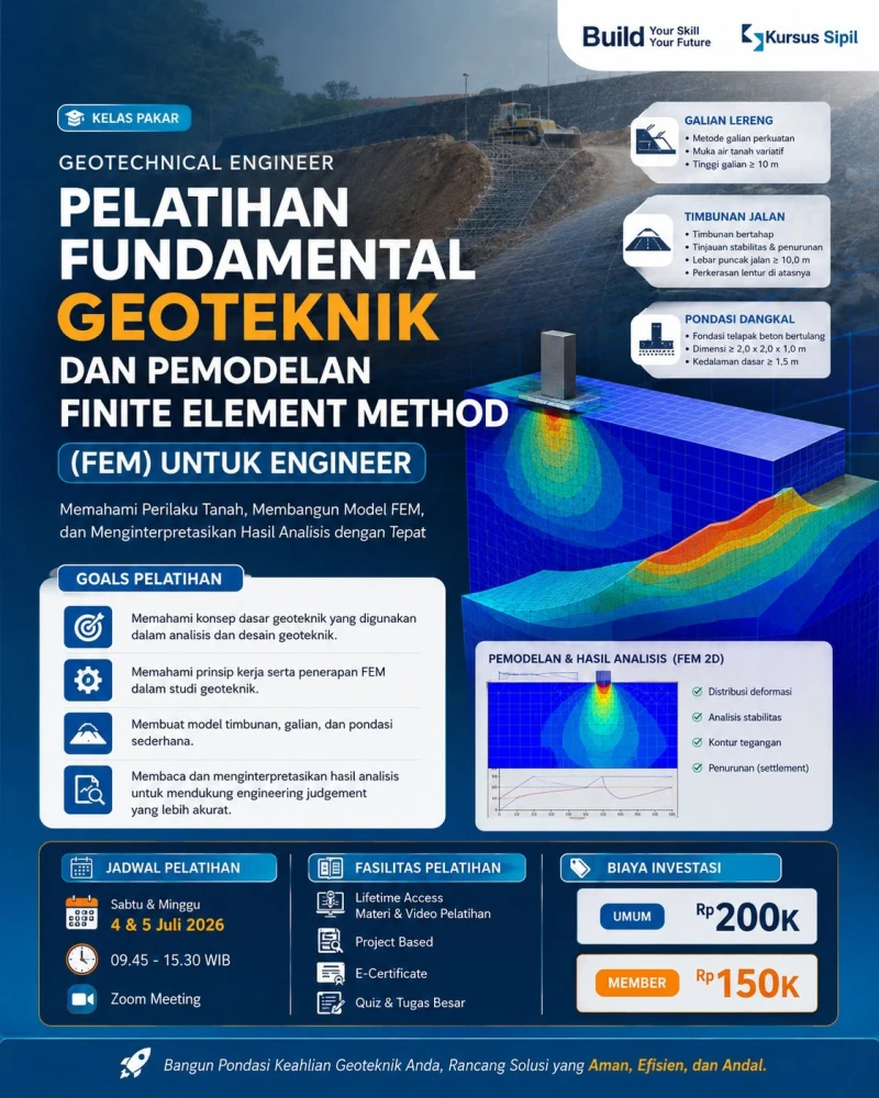 Fundamental Geotechnical Engineering and Finite Element Method (FEM) Modeling for Engineers