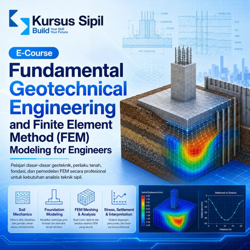 Fundamental Geotechnical Engineering and Finite Element Method (FEM) Modeling for Engineers